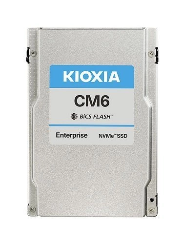 Disco SSD Kioxia CM6-V 1600 U.3 PCIe x4 TLC | KCM61VUL1T60