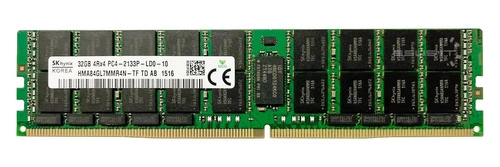 Memoria RAM 1x 32GB ESUS IT LOAD REDUCED DDR4 2133MHz PC4-17000 LRDIMM | ESUD42133LQ4/32G