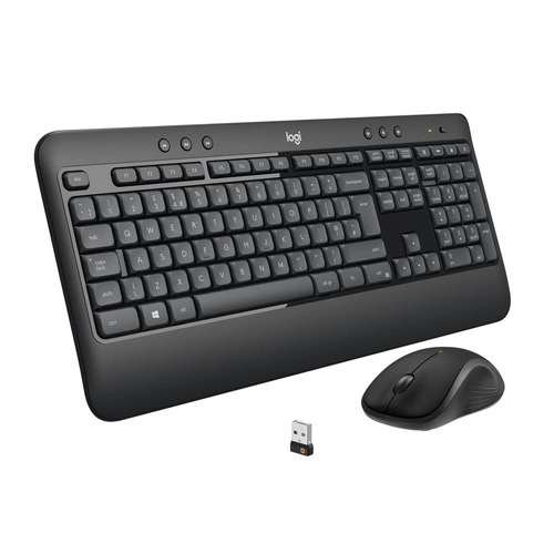 Teclado Inalámbrico Logitech Advanced MK540 QWERTY