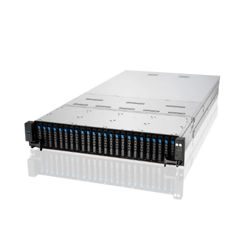 Platforma deservidor ASUS 2U RS720A-E11-RS24U/10G/1.6KW/24NVMe/OCP 90SF01G3-M01450 AMD x 2 DDR4 x 32 24 x 2.5" SATA/SAS/NVME PSU 1+1