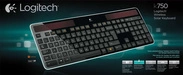 Teclado Inalámbrico Logitech Wireless Solar Keyboard K750 QWERTZ