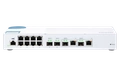 Conmutador QNAP QSW-M408-2C 8x 1Gb 2x SFP+ 2x RJ-45/SFP+