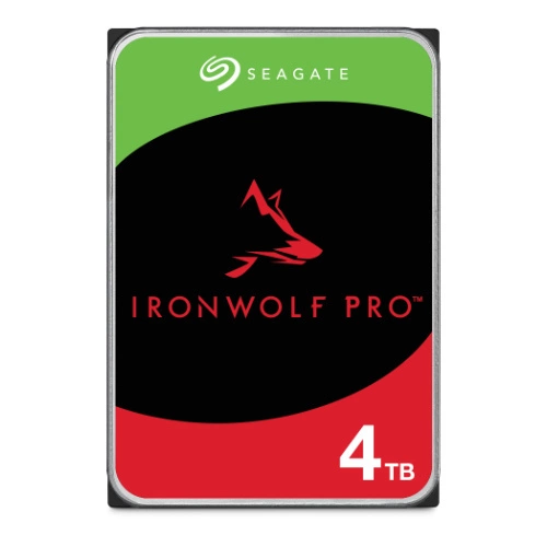 Disco duro Seagate IronWolf PRO 3.5'' HDD 4TB 7200RPM SATA 6Gb/s 256MB | ST4000NT001