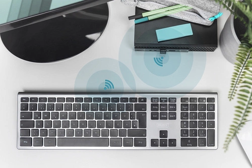 Teclado Inalámbrico Digitus DA-20159 QWERTZ