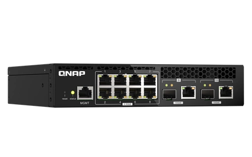 Conmutador QNAP QSW-M2108R-2C 8x 2.5Gb 2x RJ-45/SFP+