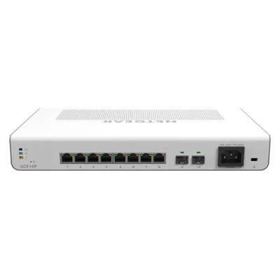 Conmutador Netgear GC510P-100EUS 8x 1Gb 2x SFP 134 W PoE+