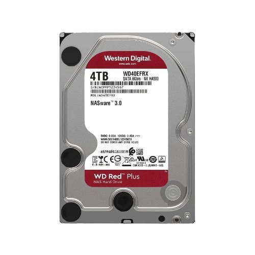Disco duro Western Digital RED 3.5'' HDD 4TB 5400RPM SATA 6Gb/s 256MB | WD40EFAX