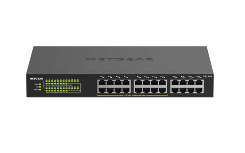 Conmutador Netgear GS324P-100EUS 24x 1Gb 190 W PoE+