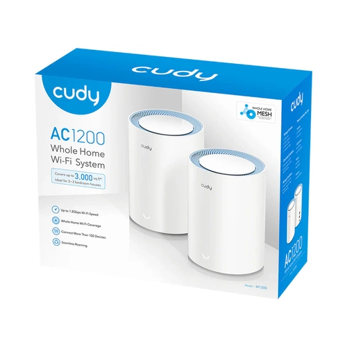 Access Point (Punto de acceso) Cudy M1200(2-PACK) 2.4 GHz | 5 GHz 867 Mbps 802.11 a/b/g/n/ac