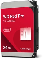 Disco duro Western Digital RED PRO 3.5'' HDD 24TB 7200RPM SATA 6Gb/s 512MB | WD240KFGX