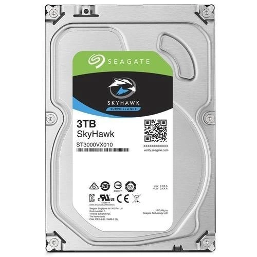 Disco duro Seagate SkyHawk 3.5'' HDD 3TB 5400RPM SATA 6Gb/s 64MB | ST3000VX009