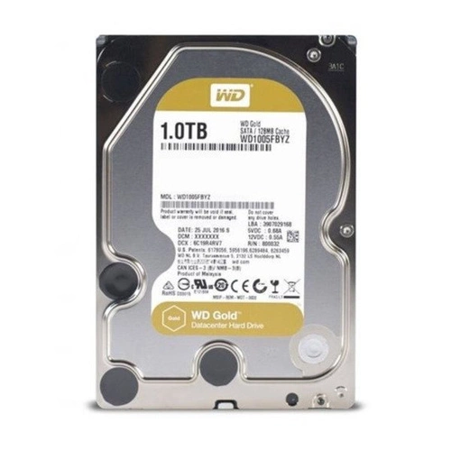 Disco duro Western Digital GOLD 3.5'' HDD 1TB 7200RPM SATA 6Gb/s 128MB | WD1005FBYZ
