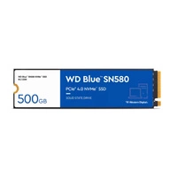 Disco SSD Western Digital WD Blue SN580 500GB M.2 2280 NVMe PCIe TLC | WDS500G3B0E