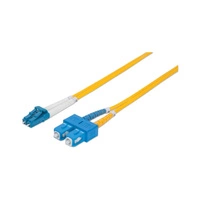 Patchcord Techly SC/UPC-LC/UPC Dúplex Single Mode 20 m