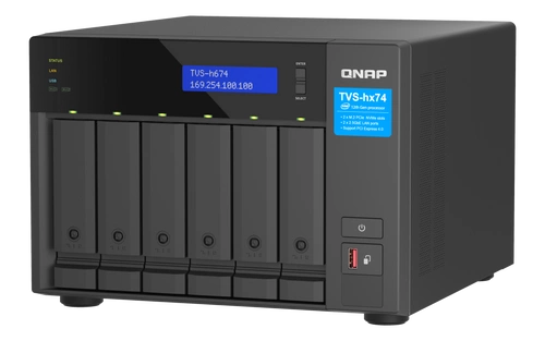 Servidor NAS QNAP TVS-h674-i5-32G 6x SSD | HDD SATA 32GB RAM