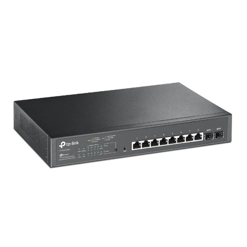 Conmutador TP-LINK TL-SG2210MP 8x 1Gb 2x SFP 150 W PoE+
