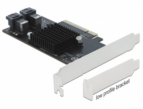 Delock Card PCI Express x8 do 2 x NVMe SFF-8643 | 90405