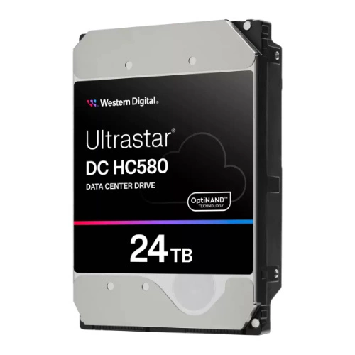 Disco duro Western Digital Ultrastar DC HC580 3.5'' HDD 24TB 7200RPM SAS 12Gb/s 512MB | 0F62802