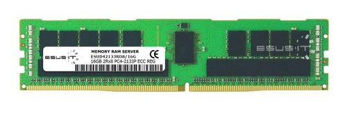 Memoria RAM 1x 16GB ESUS IT ECC REGISTERED DDR4 2Rx8 2133MHz PC4-17000 RDIMM | ESUD42133RD8/16G