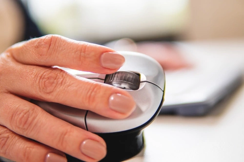 Inalámbrico ratón Bakker Elkuizen Grip Mouse Wireless BNEGMW