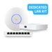 Kit dedicado de Ubiquiti para crear una LAN de 15-30 usuarios