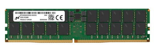 Memoria RAM 1x 64GB Micron ECC REGISTERED DDR5 2Rx4 5600MHz PC5-44800 RDIMM | MTC40F2046S1RC56BR