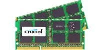 Memoria RAM 2x 8GB Crucial SO-DIMM DDR3 1600MHz PC3-12800 | CT2KIT102464BF160B