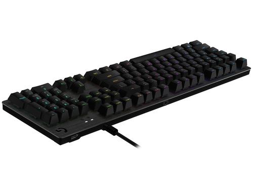 Teclado Cableado Logitech G G513 CARBON LIGHTSYNC RGB Mechanical Gaming Keyboard, GX Brown QWERTY