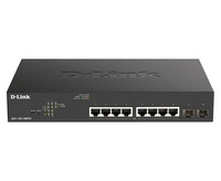 Conmutador D-Link DGS-1100-10MPV2/E 8x 1Gb 2x SFP 130 W PoE+