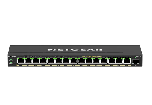 Conmutador Netgear GS316EP-100PES 15x 1Gb 1x SFP 180 W PoE+