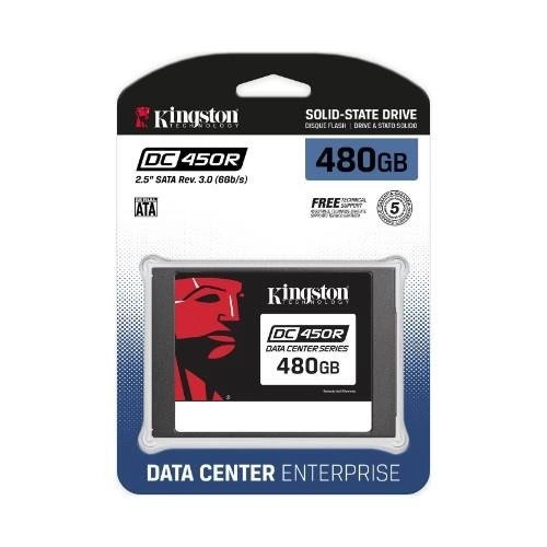 Dysk SSD Kingston DC450R 480GB 2.5'' SATA 6Gb/s TLC 3D-NAND | SEDC450R/480G DC450R