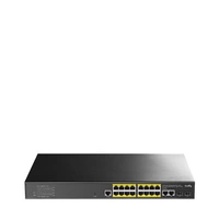 Conmutador Cudy GS2018PS2-200W 18x 1Gb 2x SFP 200 W PoE+