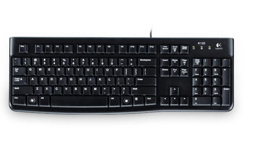 Teclado Cableado Logitech K120 Corded Keyboard QWERTZ