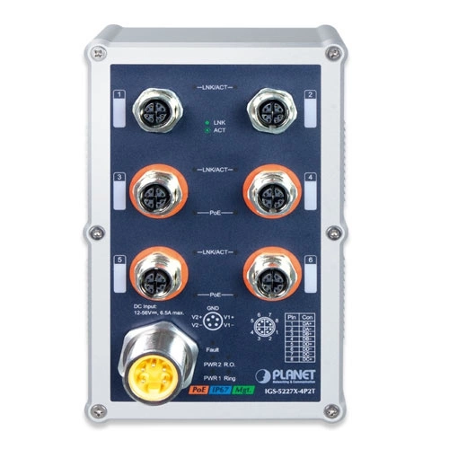 Conmutador Planet IGS-5227X-4P2T 144 W PoE+