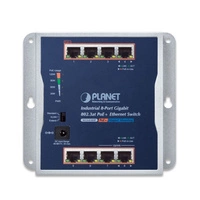 Conmutador Planet WGS-818HP 8x 1Gb 120 W PoE+