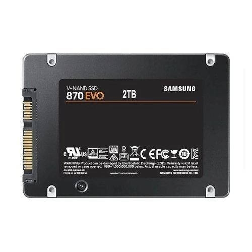 Disco SSD Samsung 870 EVO 2000 2.5'' SATA 6Gb/s TLC | MZ-77E2T0B/EU