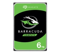 Disco duro Seagate BarraCuda 3.5'' HDD 6TB 7200RPM SATA 6Gb/s 256MB | ST6000DM003-REC