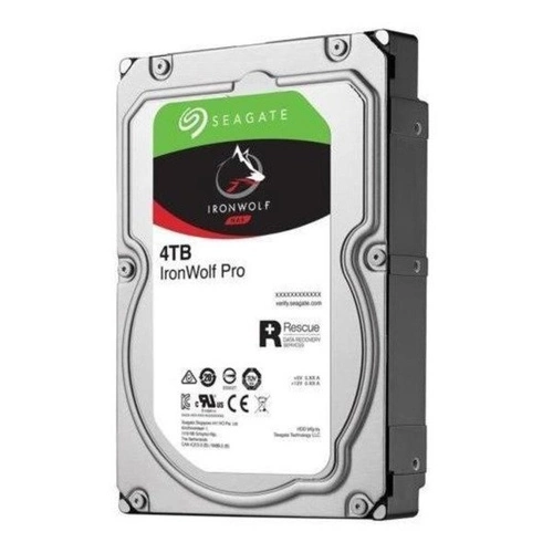 Disco duro Seagate IronWolf PRO 3.5'' HDD 4TB 7200RPM SATA 6Gb/s 128MB | ST4000NE001