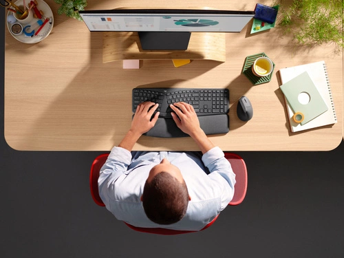 Teclado Inalámbrico Logitech ERGO K860 for Business QWERTZ (DE)