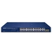 Conmutador Planet GSW-2824P 28x 1Gb 2x SFP 250 W PoE+