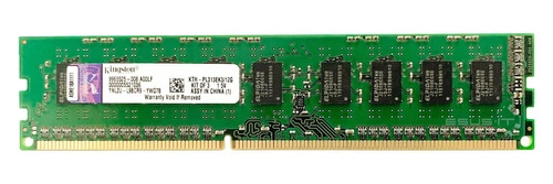 Memoria RAM 1x 4GB Kingston ECC UNBUFFERED DDR3 1333MHz PC3-10600 UDIMM | 9965525-008.A00LF