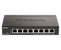 Conmutador D-Link DGS-1100-08PV2/E 8x 1Gb 64 W PoE+