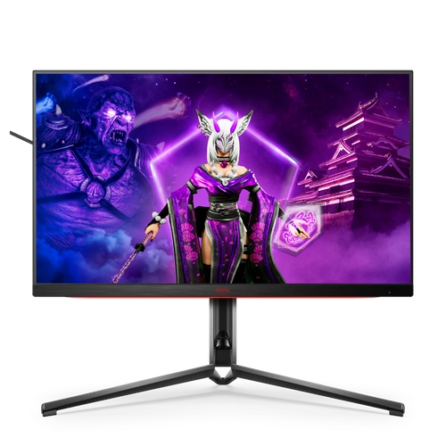 Monitor 27" AOC Q27G2E/BK 2560 x 1440 QHD 155Hz matriz de pantalla VA