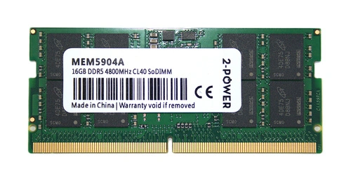 Memoria RAM 1x 16 GB Samsung SO-DIMM DDR5 4800MHz PC5-38400 | M425R2GA3BB0-CQK