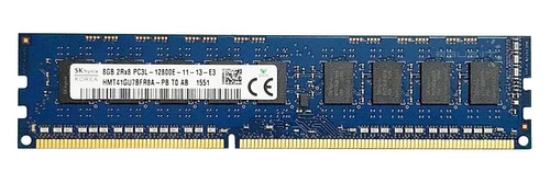 Memoria RAM 1x 8GB Hynix ECC UNBUFFERED DDR3 1600MHz PC3-12800 UDIMM | HMT41GU7DFR8A-PB