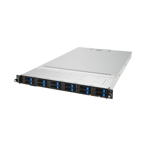 Platforma deservidor ASUS 1U RS700-E11-RS12U/10G/1.6KW/12NVMe/OCP 90SF01U1-M00110 Intel x 2 DDR5 x 32 12 x 2.5" SATA/SAS/NVME PSU 1+1