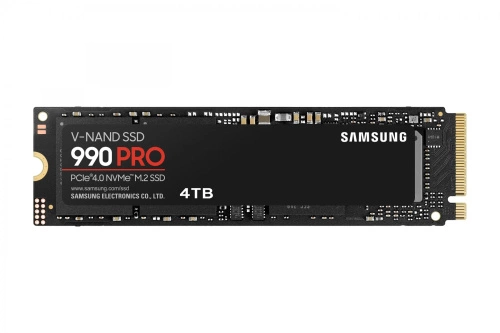 Disco SSD Samsung 990 PRO 4000 M.2 NVMe PCIe TLC | MZ-V9P4T0BW