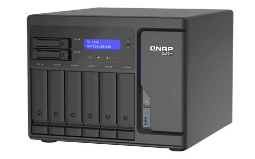 Servidor NAS QNAP TS-h886-D1602-8G 8x SSD | HDD SATA 8GB RAM