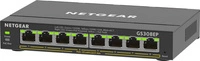 Conmutador Netgear GS308EP-100PES 8x 1Gb 62 W PoE+