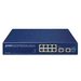 Conmutador Planet GSD-1121XP 8x 1Gb | 2x 2.5Gb 1x SFP+ 120 W PoE+